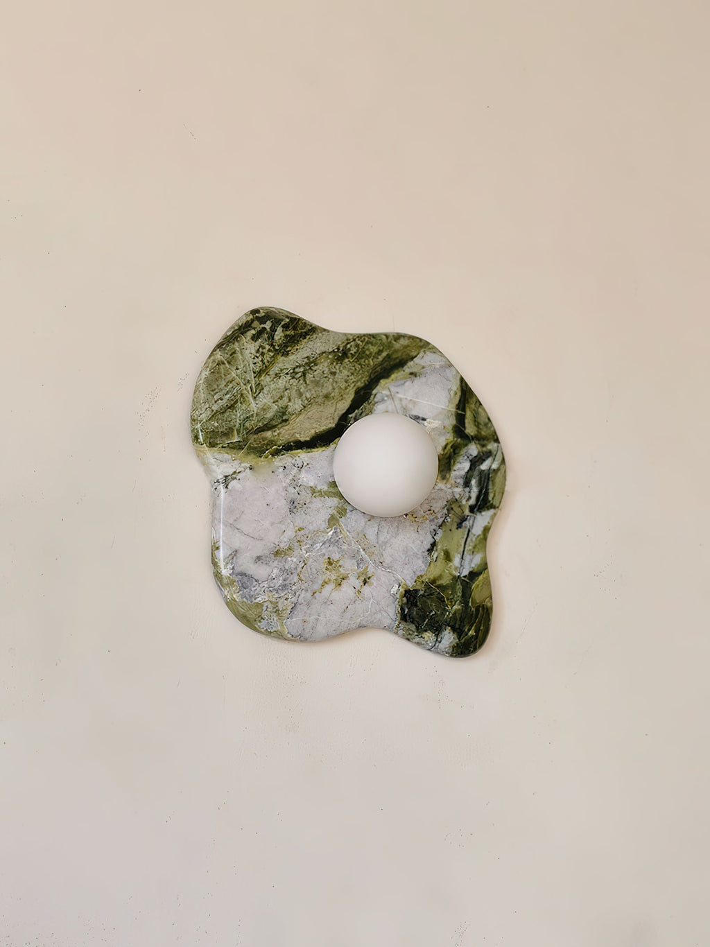 Emma Marble Wall Light, Hardwired Wall Sconce, detail 7