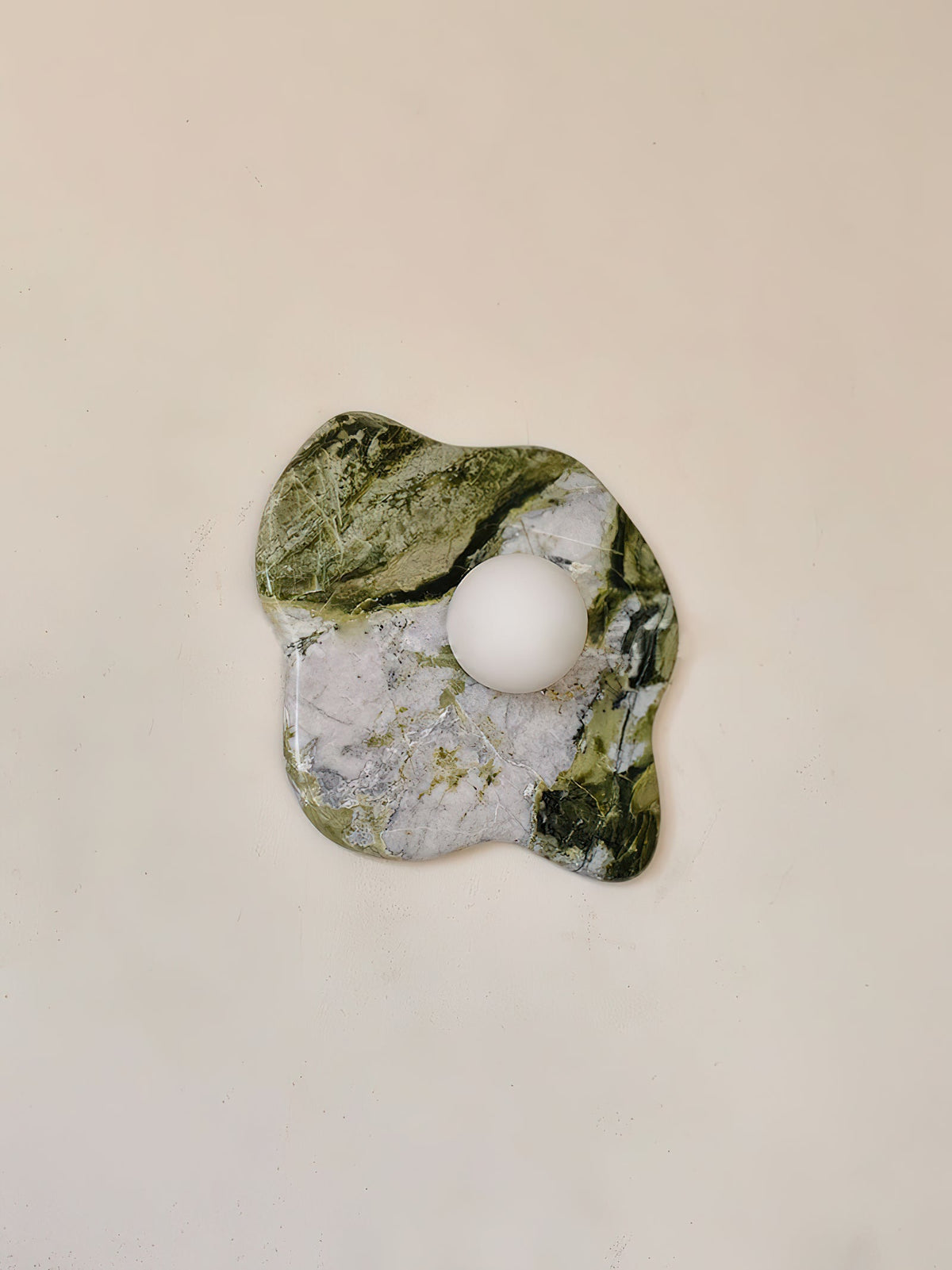 Emma Marble Wall Light, Hardwired Wall Sconce, detail 7