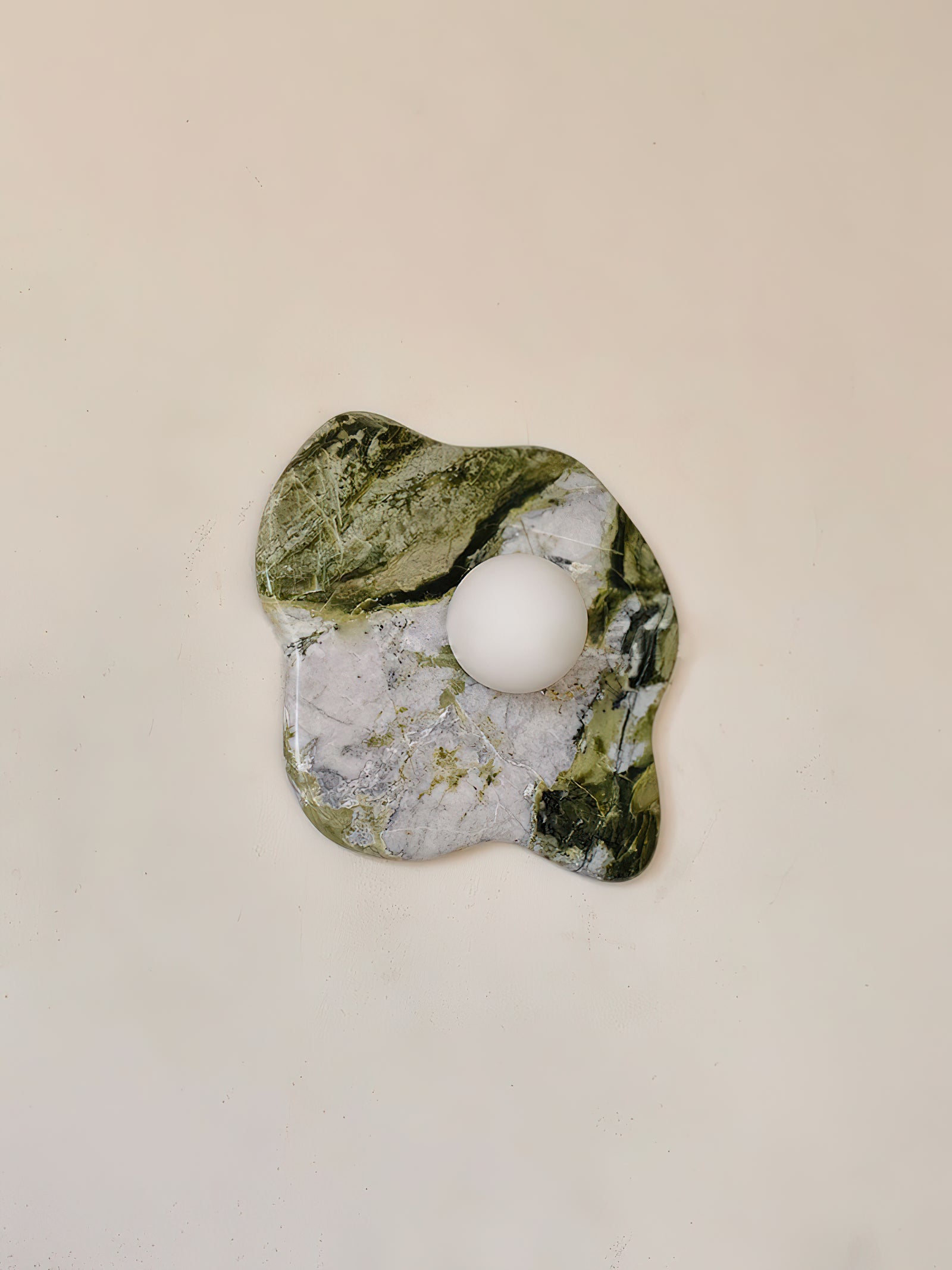 Emma Marble Wall Light, Hardwired Wall Sconce, detail 7