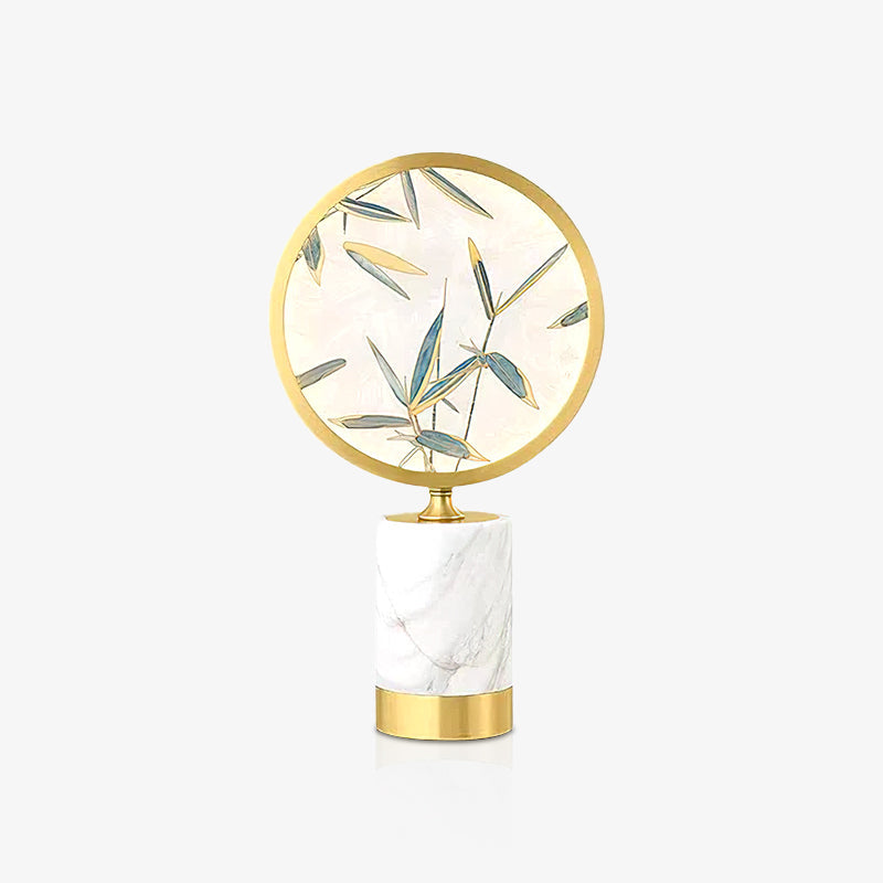 Enamel Table Light, Bedside Table Lamp, detail 2