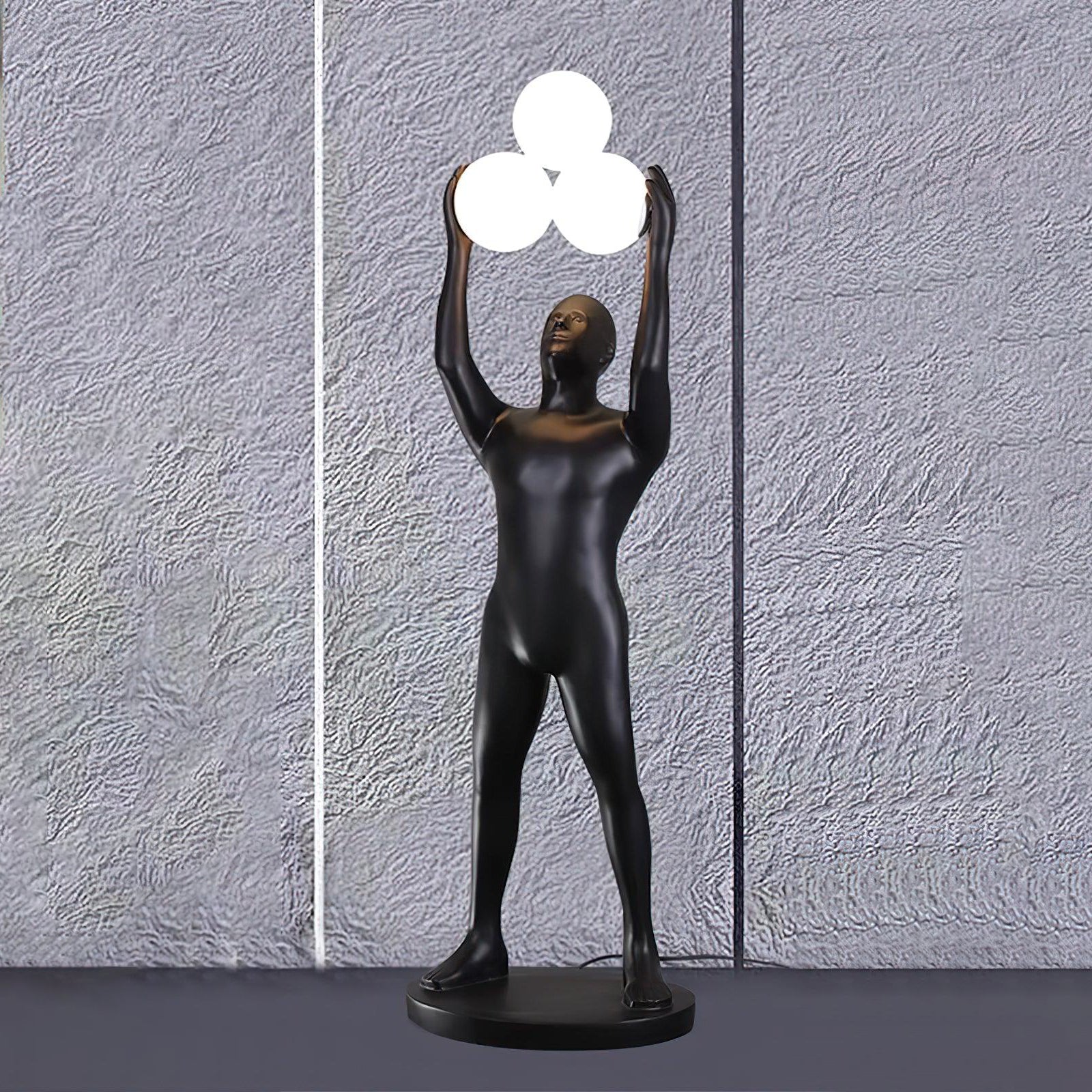 Enlightened Figure Sculptor Floor Light, Floor Lamp, detail 17