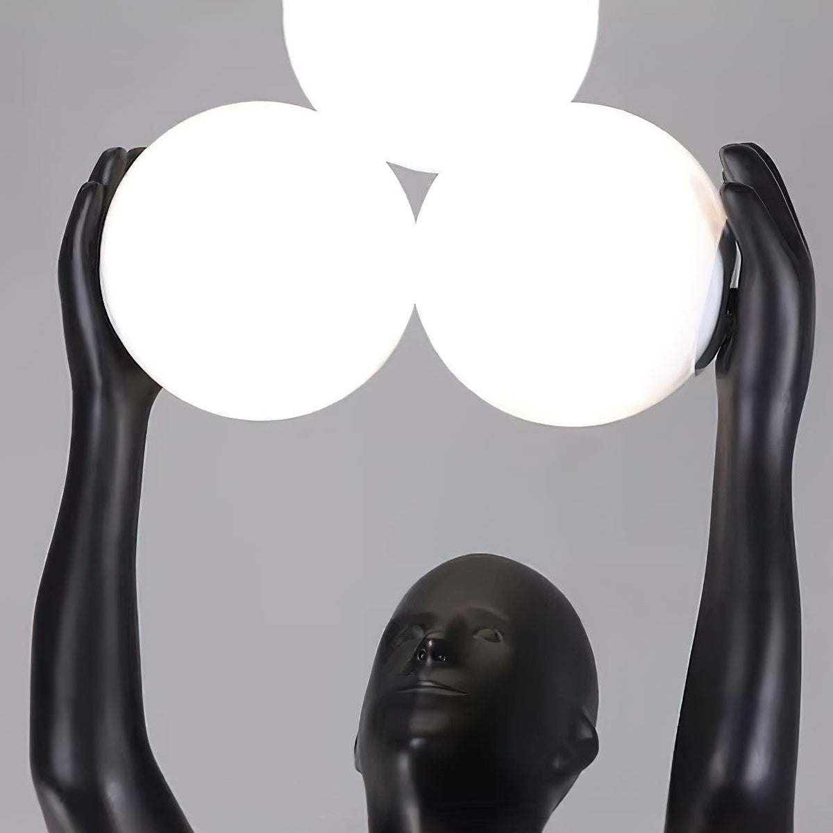 Enlightened Figure Sculptor Floor Light, Floor Lamp, detail 10