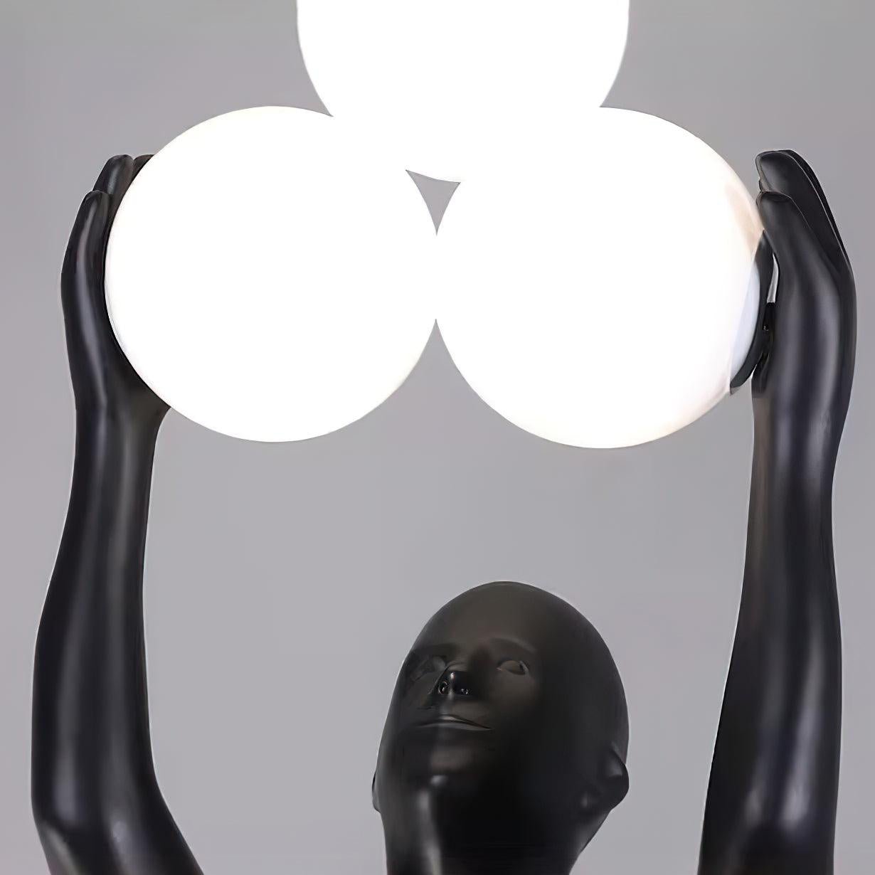 Enlightened Figure Sculptor Floor Light, Floor Lamp, detail 10