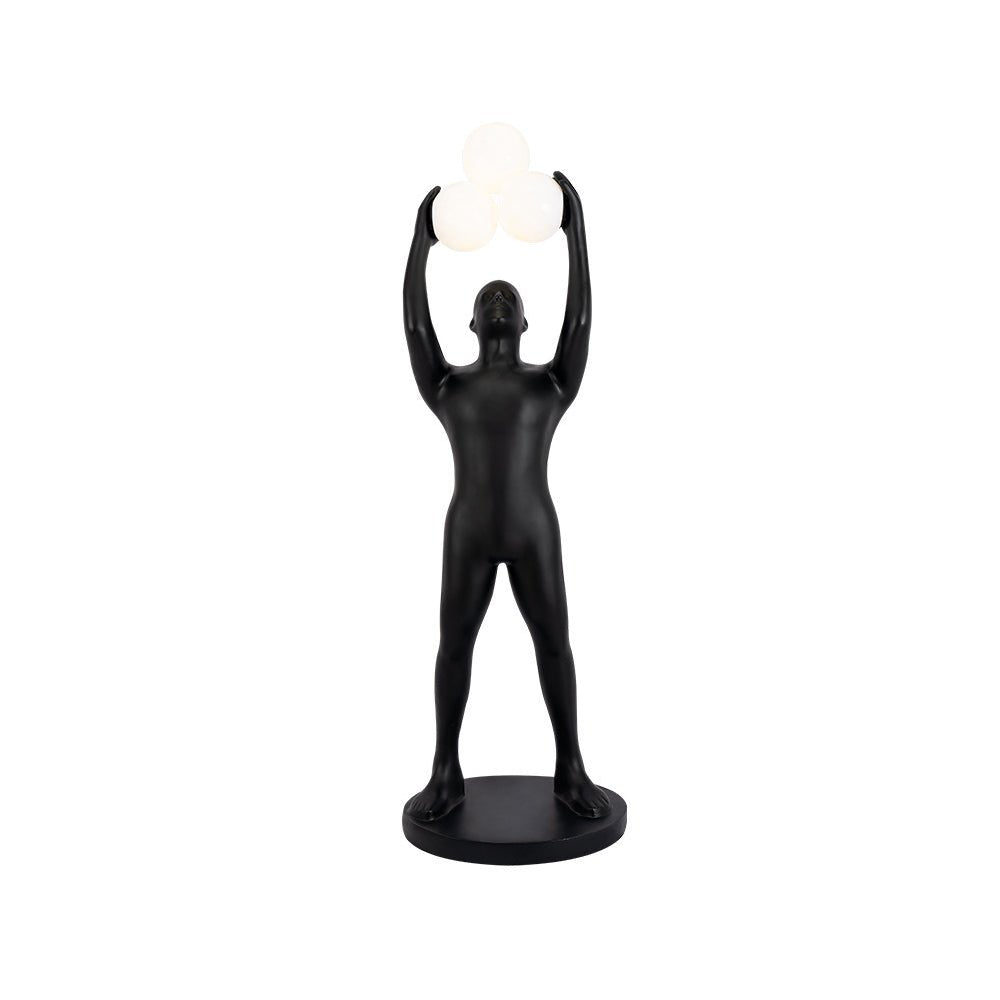 Enlightened Figure Sculptor Floor Light, Floor Lamp, detail 15