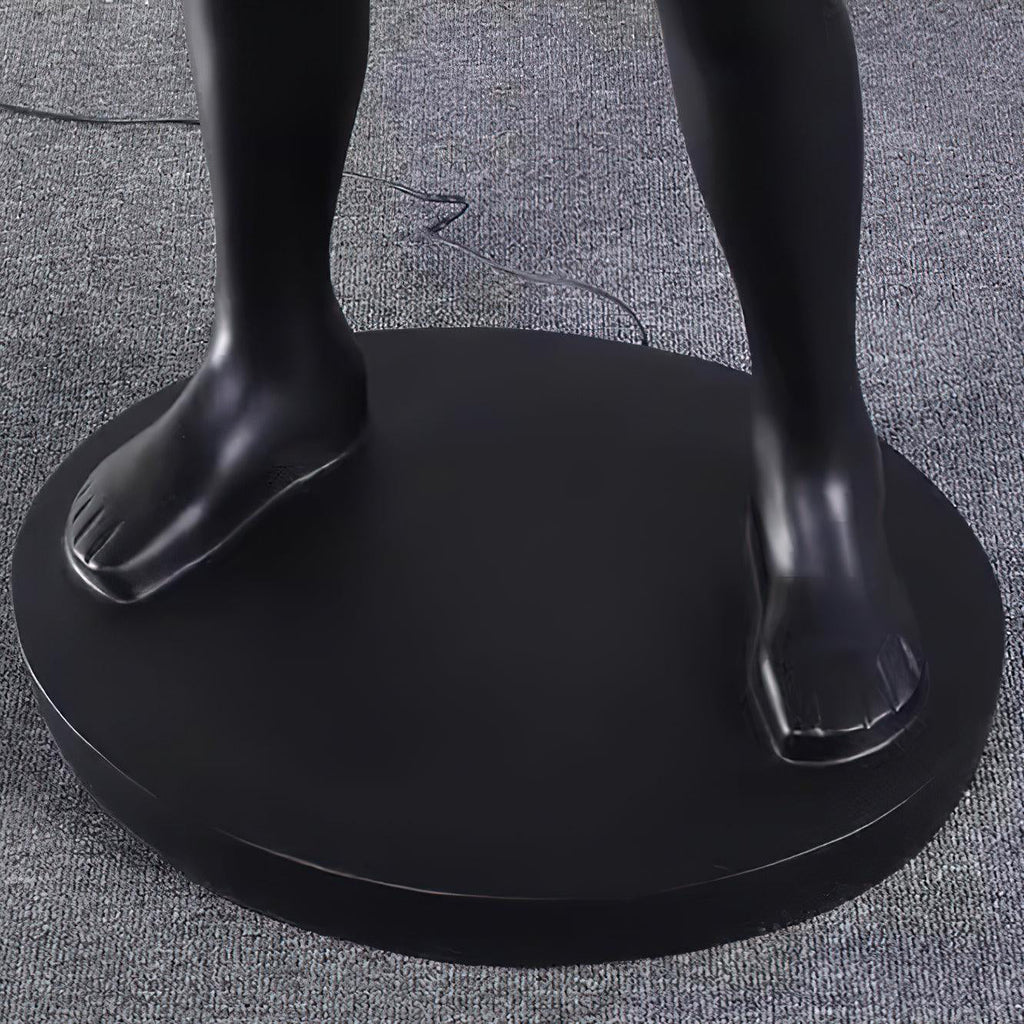 Enlightened Figure Sculptor Floor Light, Floor Lamp, detail 19