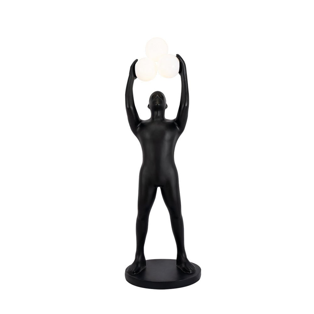 Enlightened Figure Sculptor Floor Light, Floor Lamp, detail 16