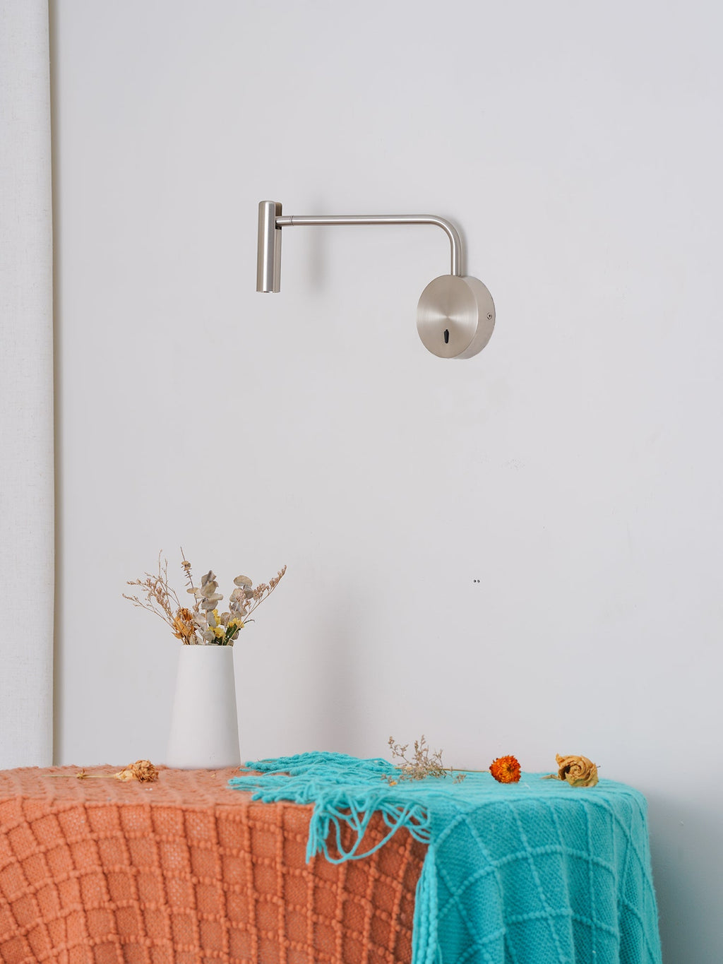 Clean-Lined Disc LED Wall Light, Hardwired Wall Sconce, detail 49