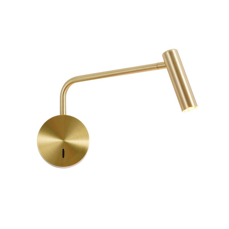 Clean-Lined Disc LED Wall Light, Hardwired Wall Sconce, detail 38