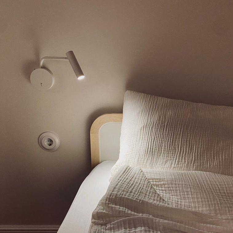 Clean-Lined Disc LED Wall Light, Hardwired Wall Sconce, detail 7