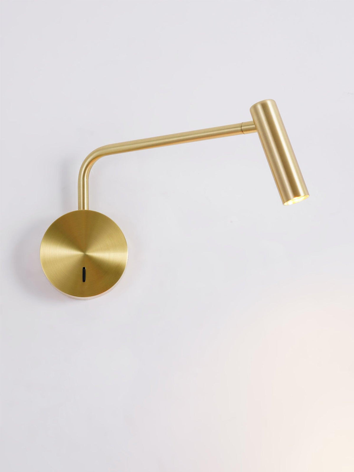 Clean-Lined Disc LED Wall Light, Hardwired Wall Sconce, detail 40