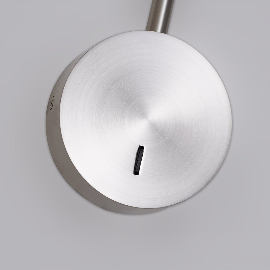 Clean-Lined Disc LED Wall Light, Hardwired Wall Sconce, detail 15