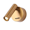 Reading LED Bedroom Wall Light, Hardwired Wall Sconce, Metal, Dia 8cm x H 11cm
