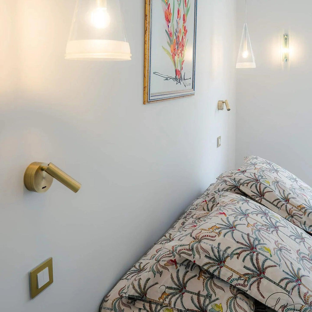 Reading LED Bedroom Wall Light, Hardwired Wall Sconce, detail 17