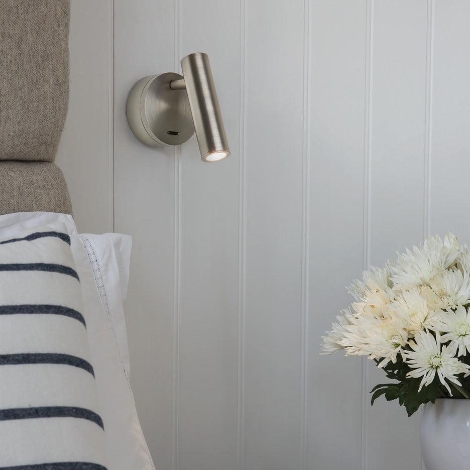 Reading LED Bedroom Wall Light, Hardwired Wall Sconce, detail 19