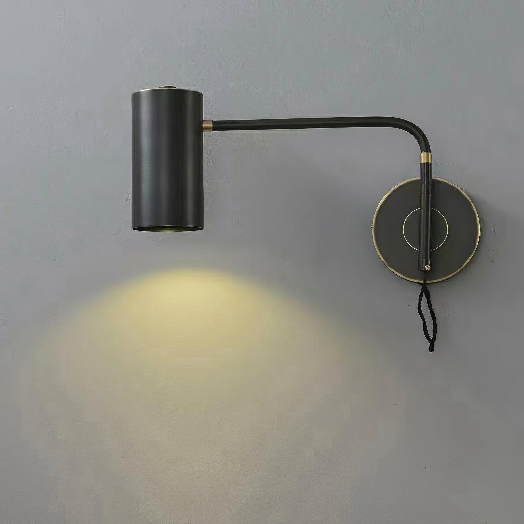 Envoy Swing Wall Light, Wall Sconce, Brass, Dia 37cm x H 36cm