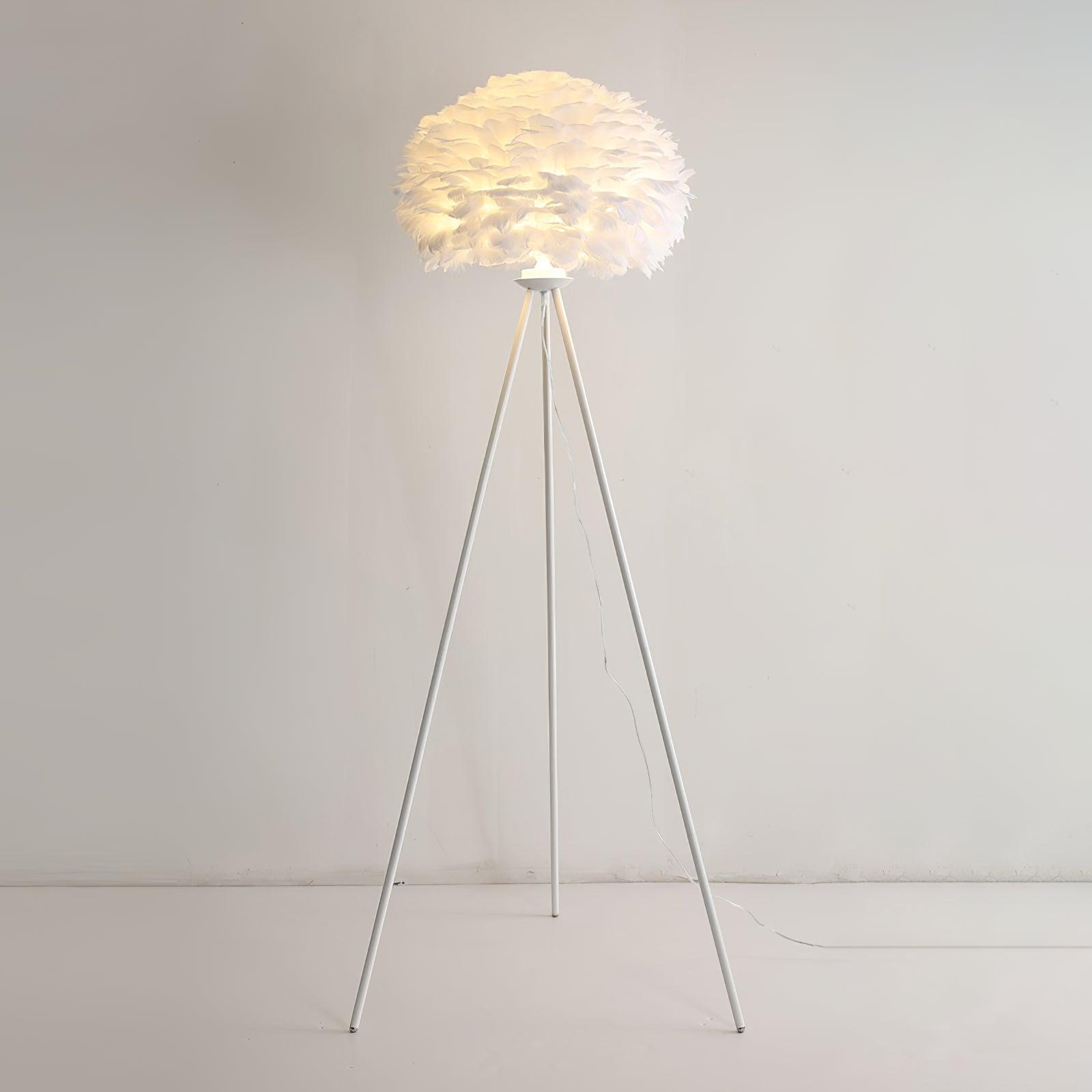 Eos Feather Floor Light, Floor Lamp, detail 10