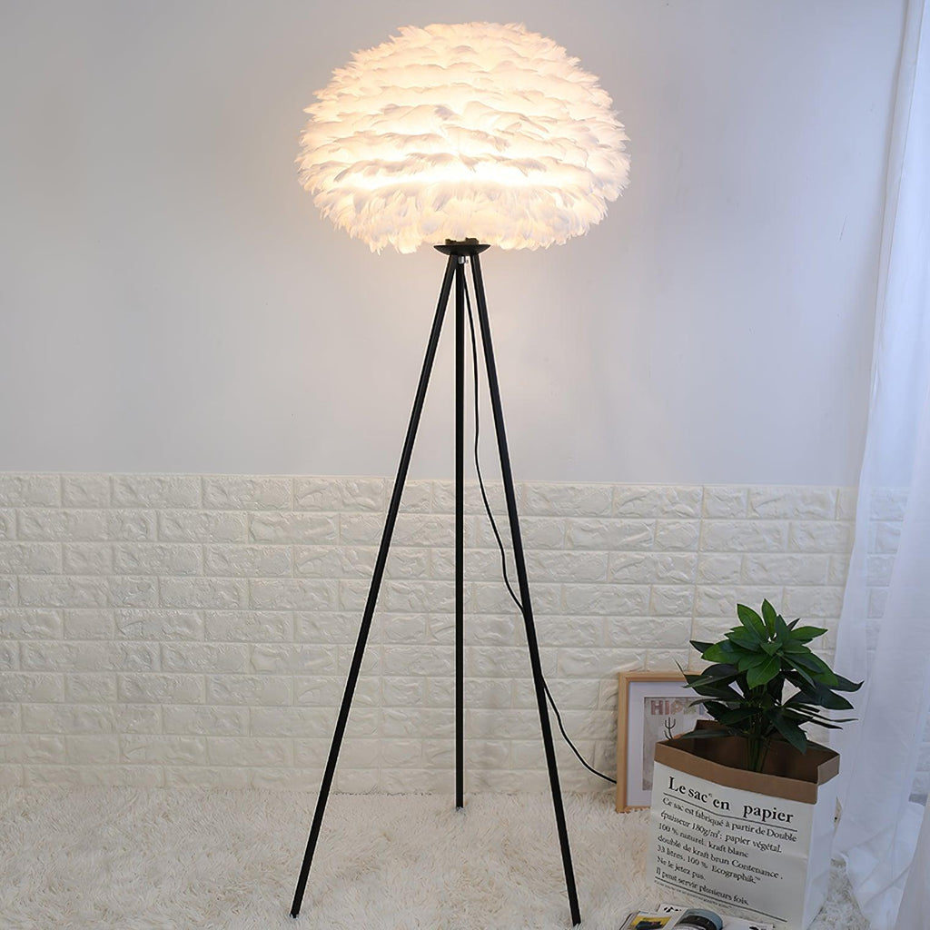 Eos Feather Floor Light, Floor Lamp, detail 6