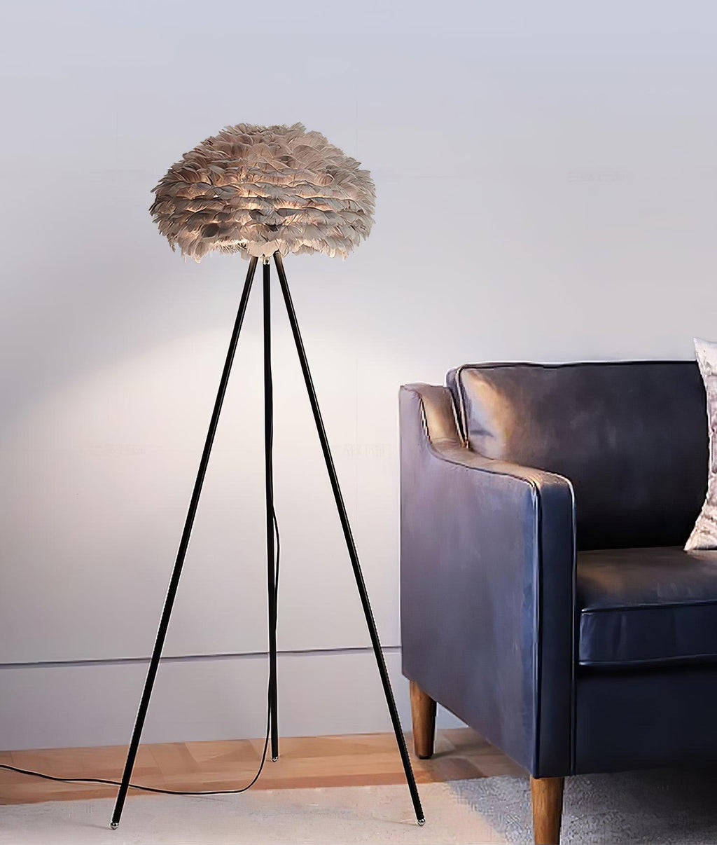 Eos Feather Floor Light, Floor Lamp, detail 3