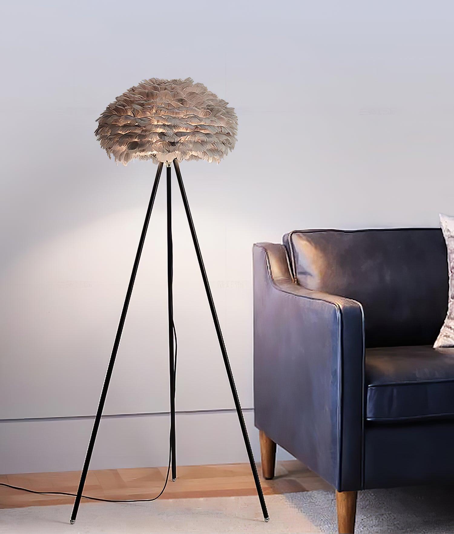 Eos Feather Floor Light, Floor Lamp, detail 3