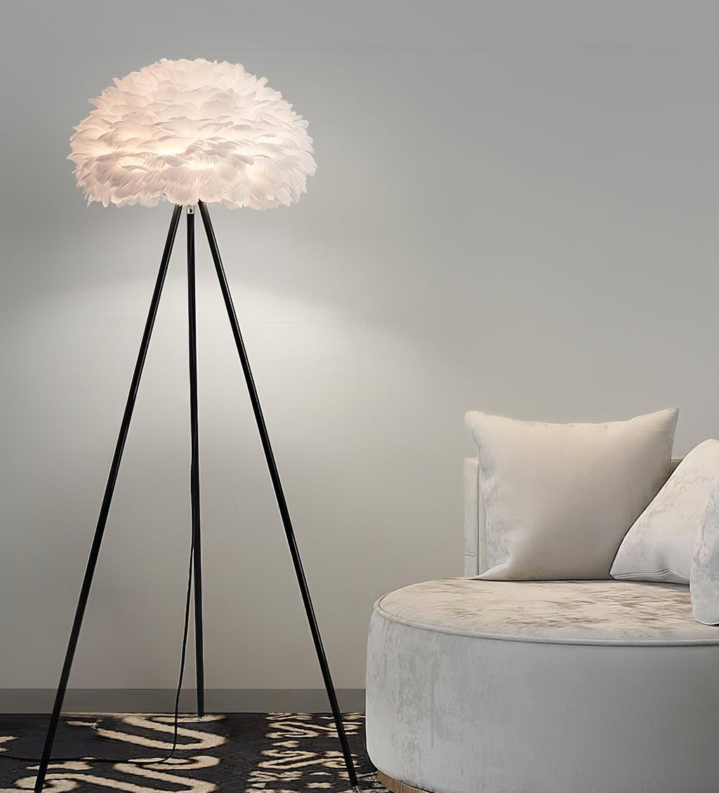 Eos Feather Floor Light, Floor Lamp, detail 8