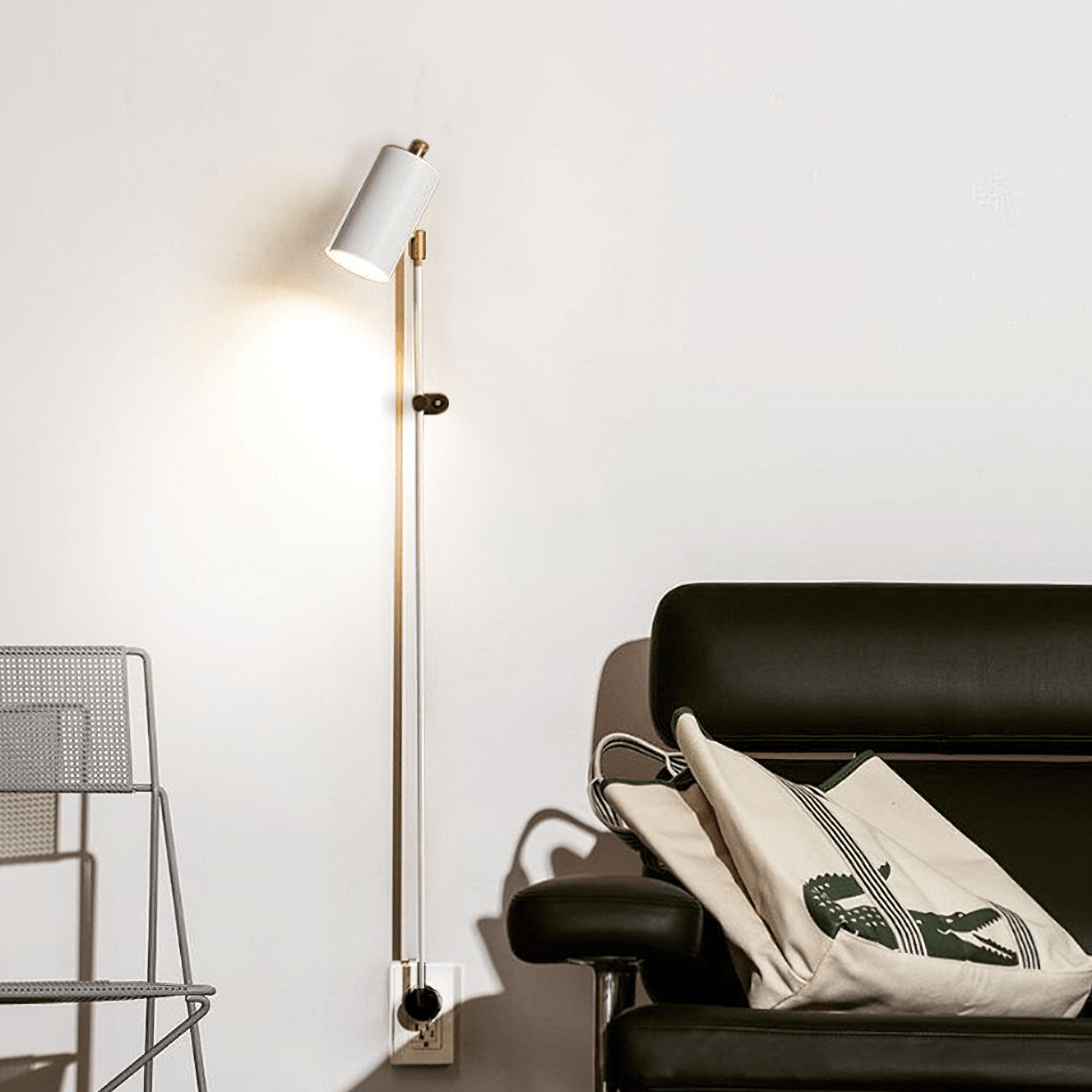 Equinox Wall Light, Hardwired Wall Sconce, detail 4