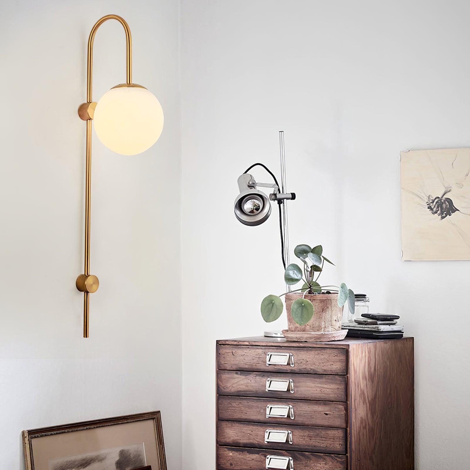 Erikson Wall Light, Bedroom Wall Sconce, detail 4