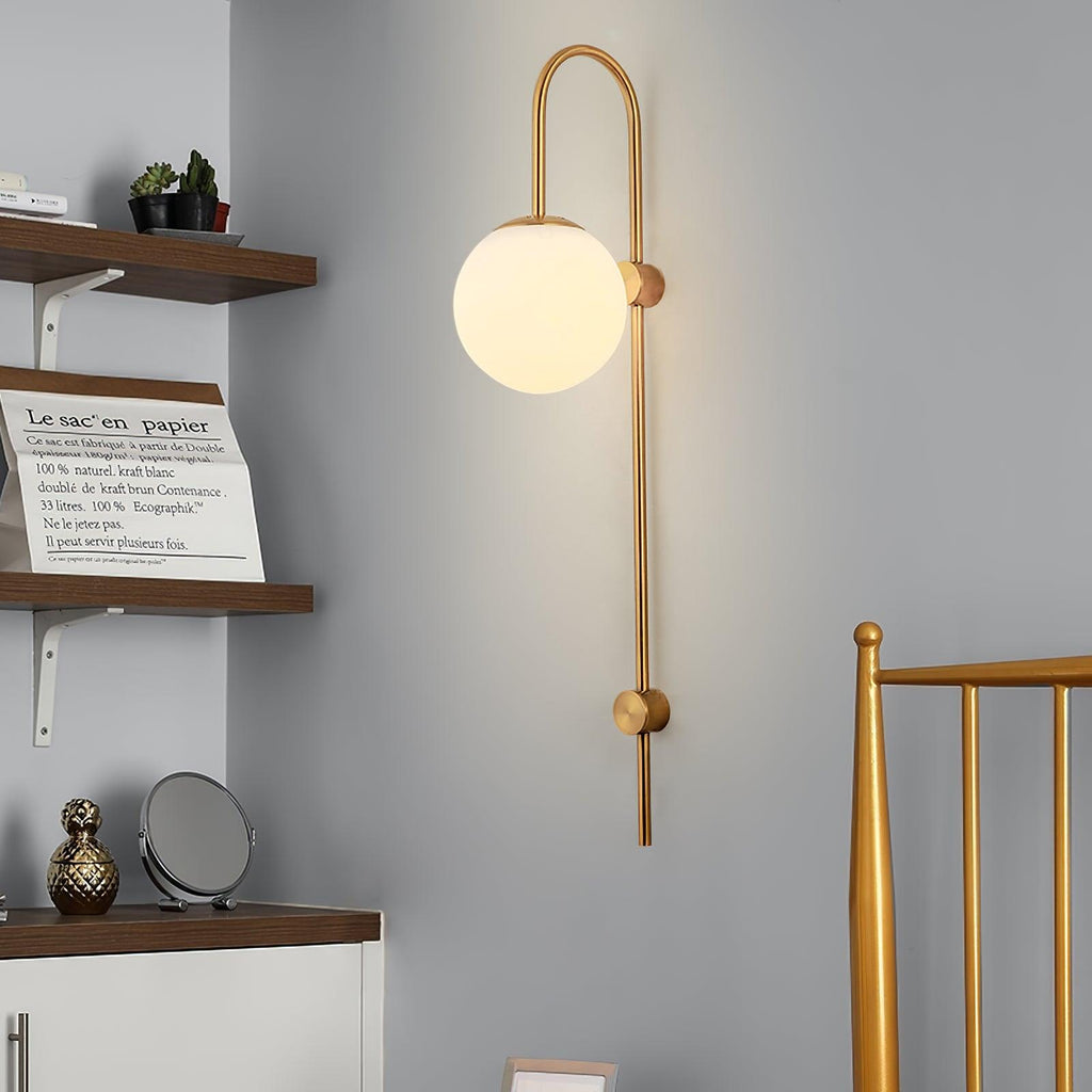 Erikson Wall Light, Bedroom Wall Sconce, detail 3