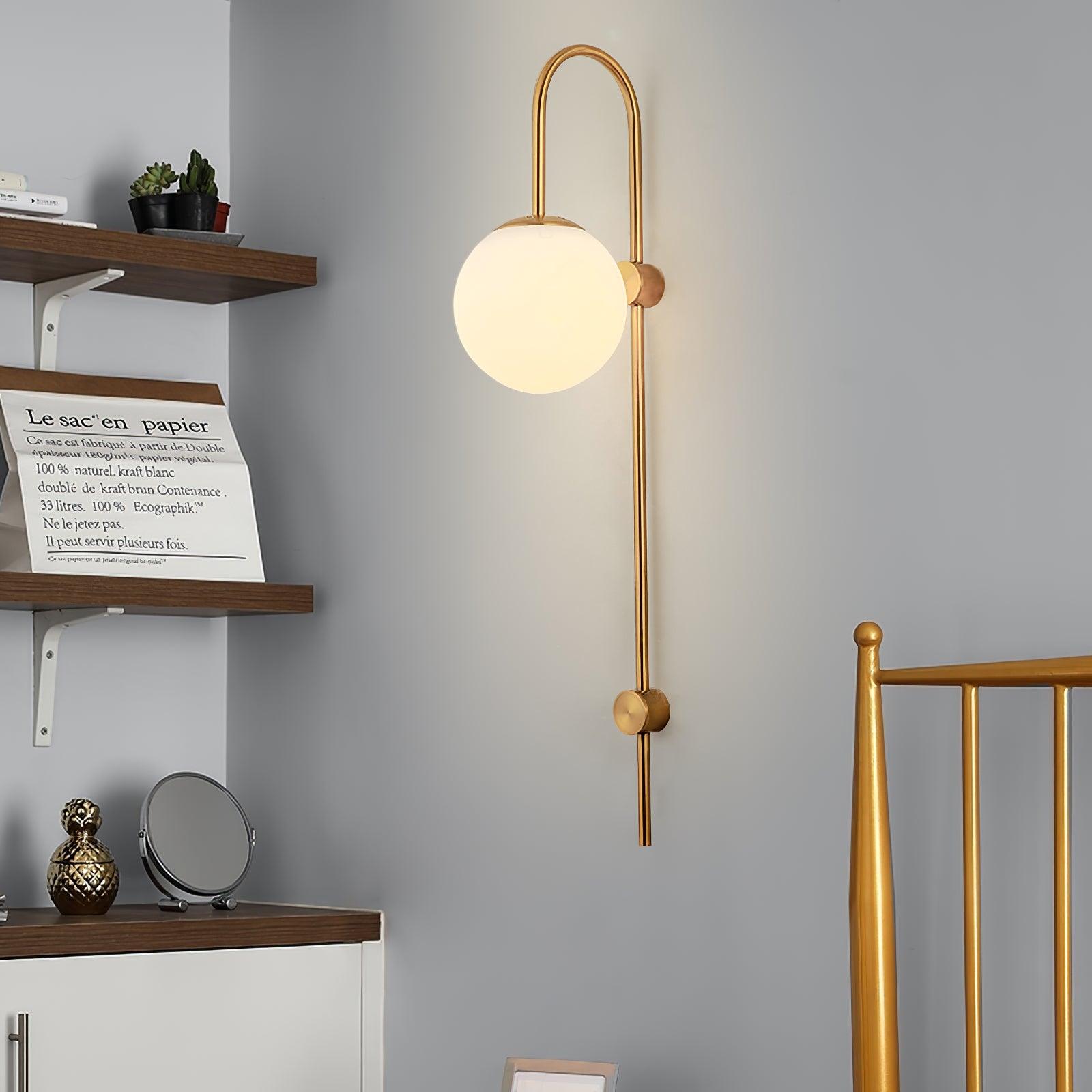 Erikson Wall Light, Bedroom Wall Sconce, detail 3