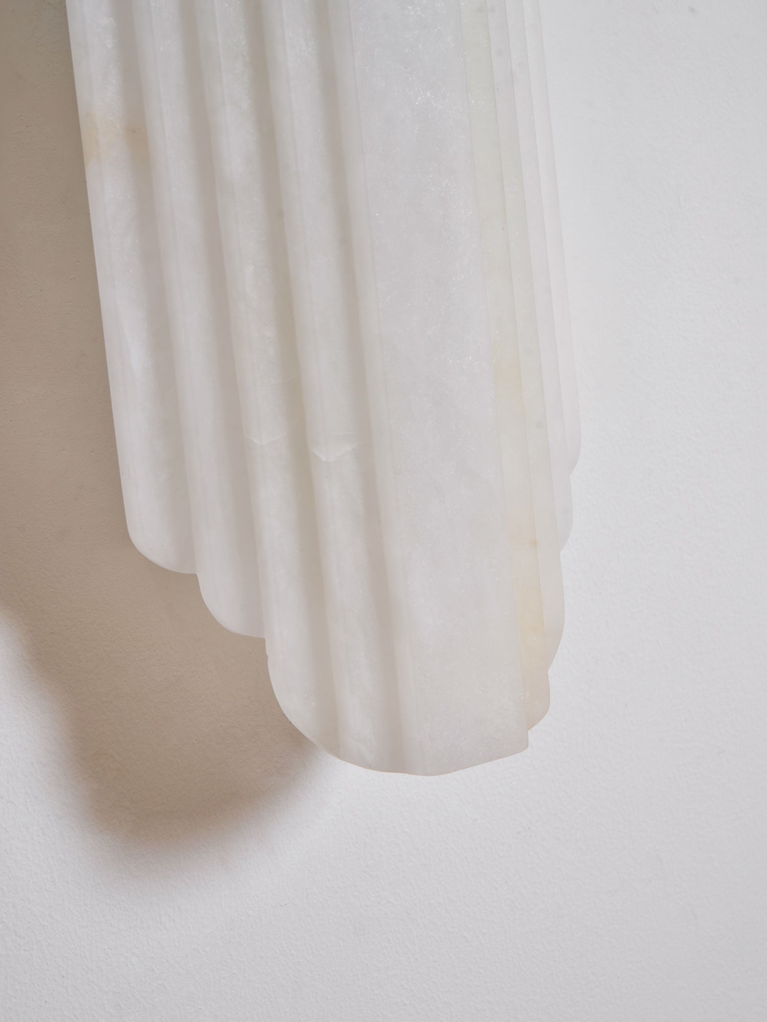 Estelle Alabaster Wall Light, Hardwired Wall Sconce, detail 30