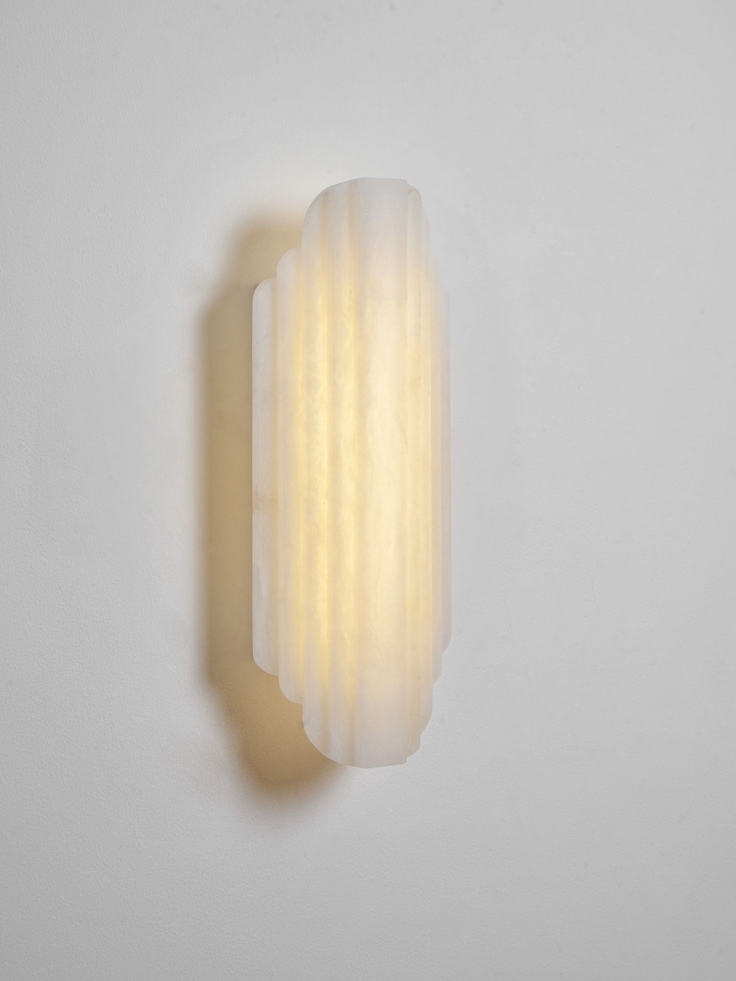 Estelle Alabaster Wall Light, Hardwired Wall Sconce, detail 34