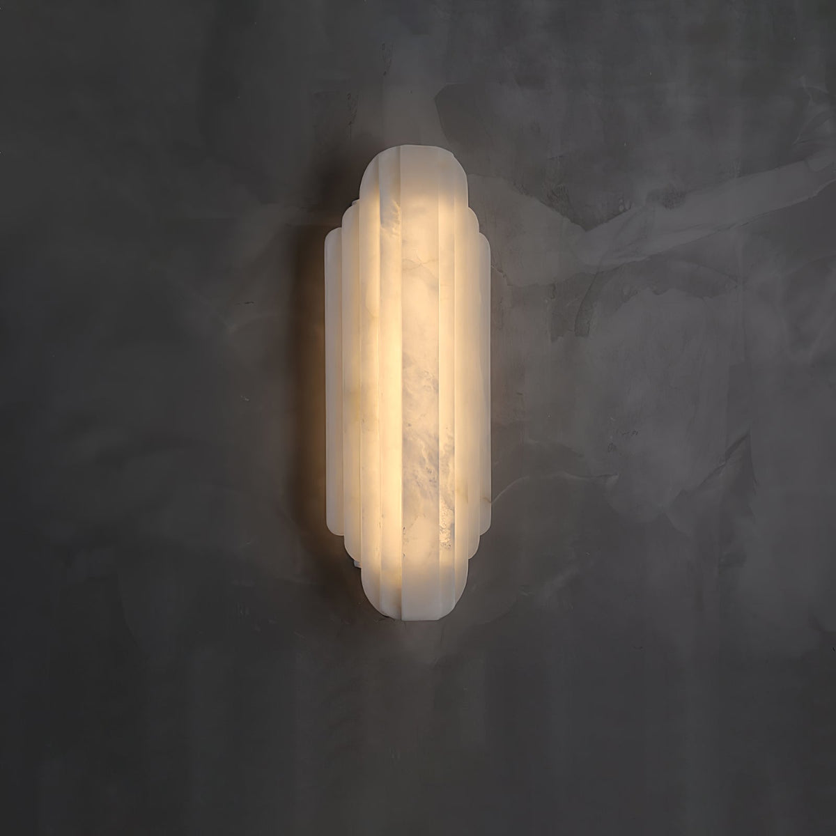 Estelle Alabaster Wall Light, Hardwired Wall Sconce, detail 25