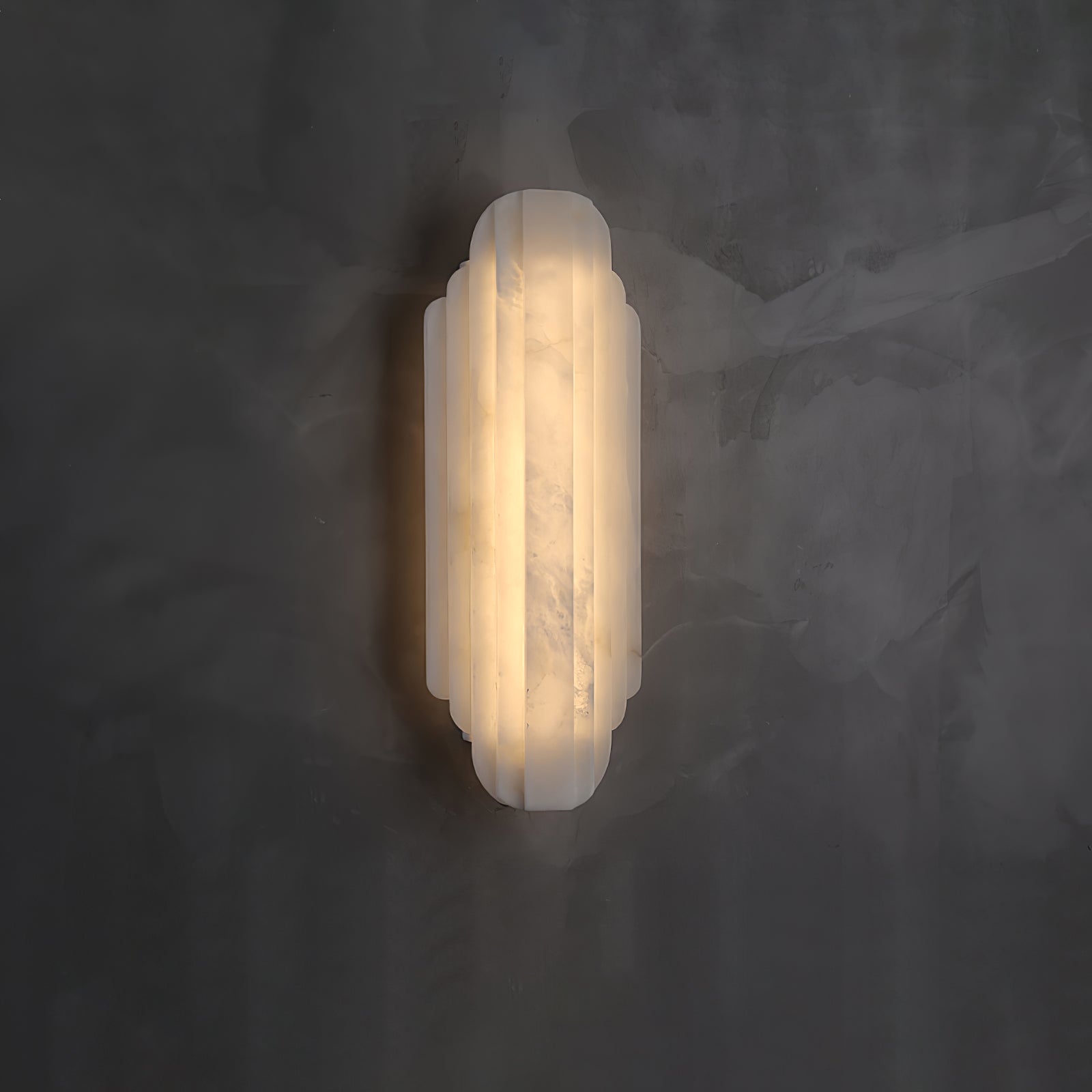 Estelle Alabaster Wall Light, Hardwired Wall Sconce, detail 25