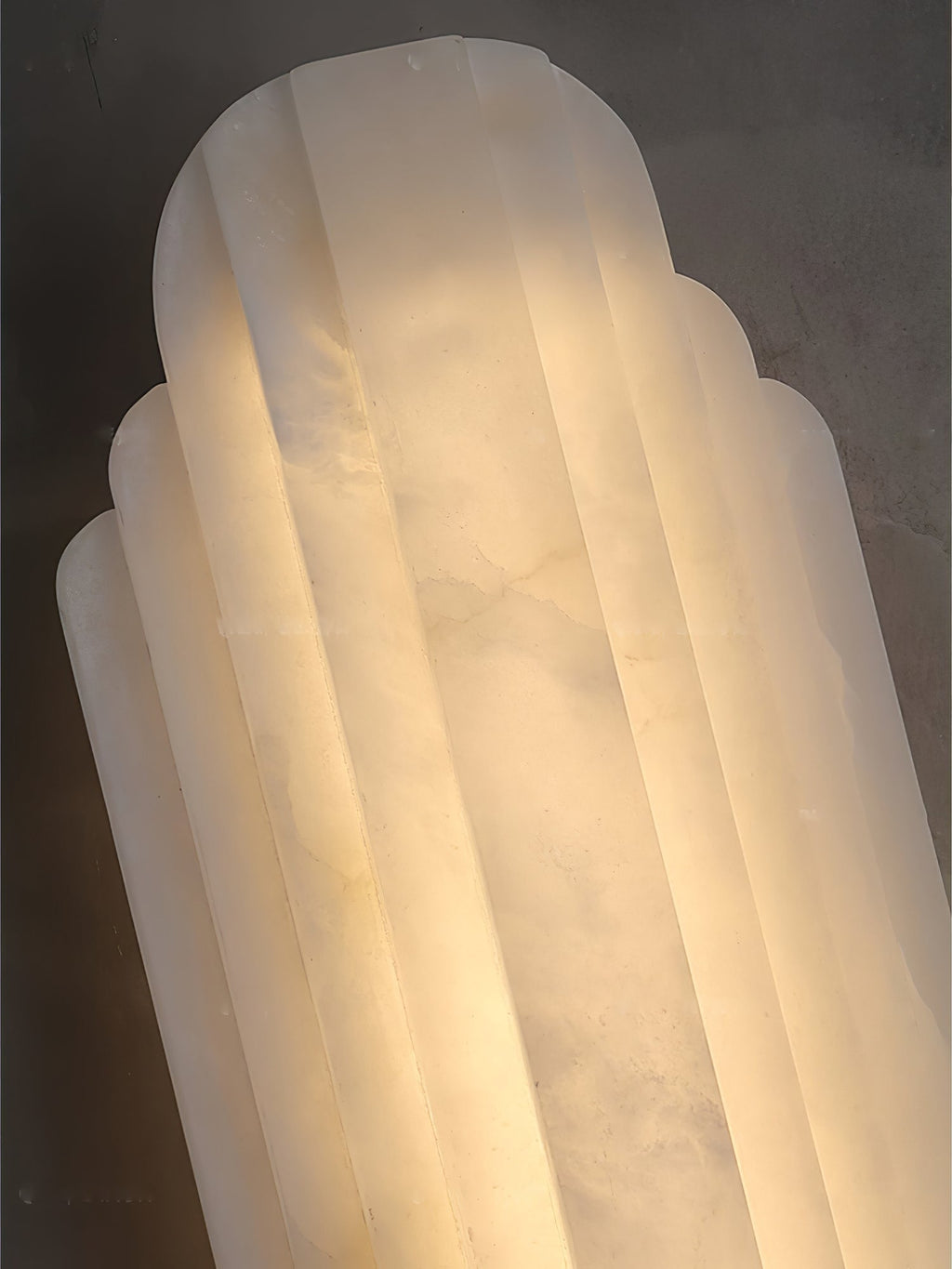 Estelle Alabaster Wall Light, Hardwired Wall Sconce, detail 22