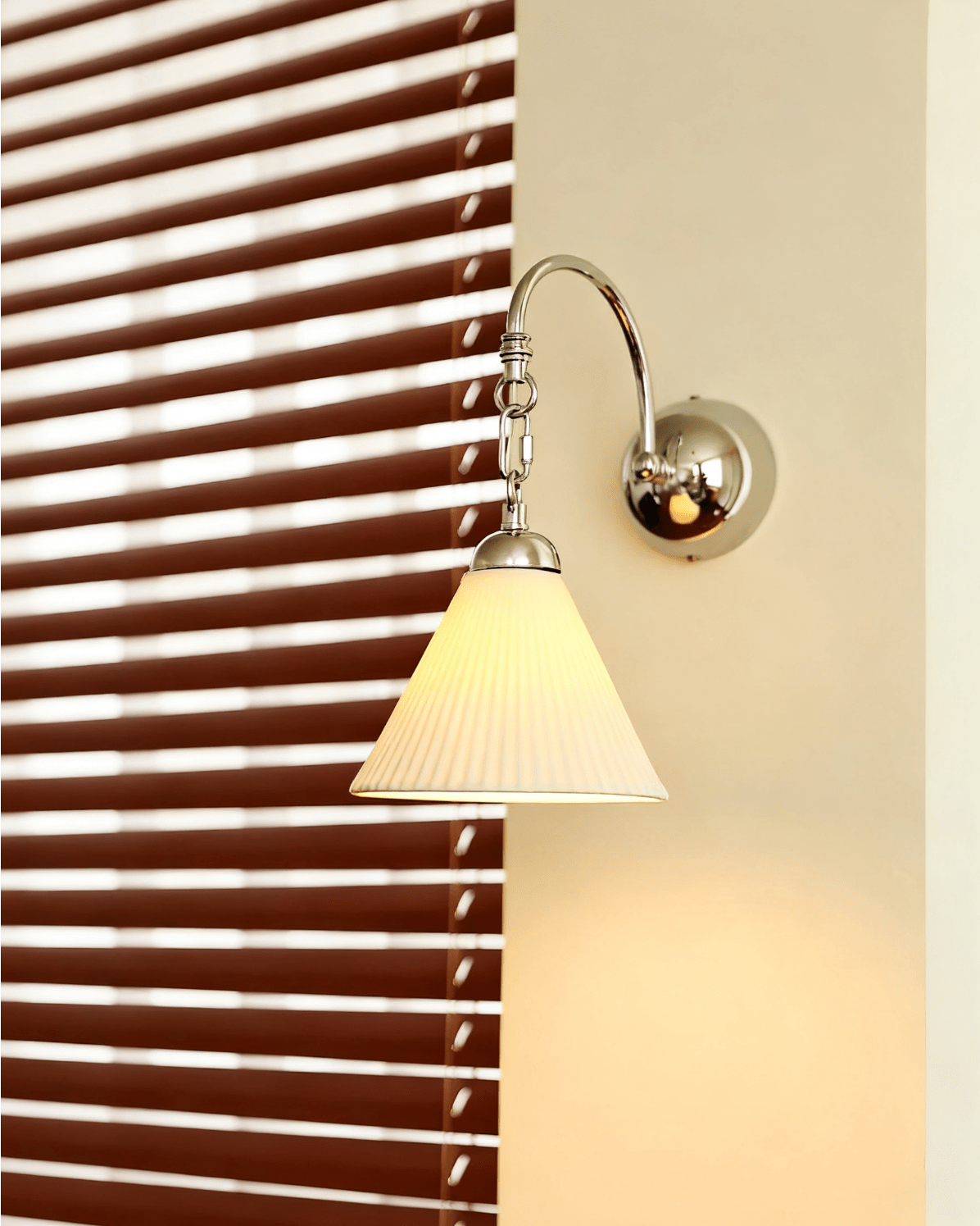 Ethereal Petal Wall Light, Hardwired Wall Sconce, detail 9