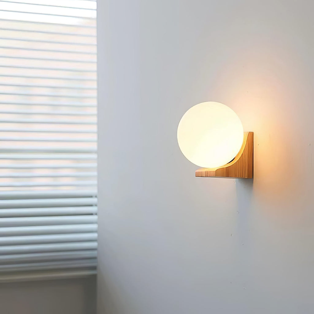 Evelyn Orb Wall Light, Hardwired Wall Sconce, detail 9