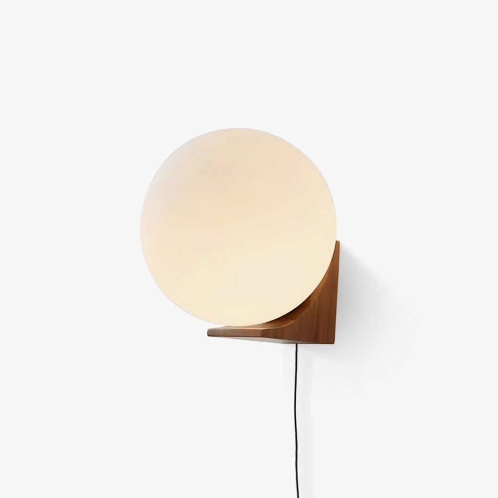 Evelyn Orb Plug-In Wall Light, Plug-In Wall Sconce, detail 4