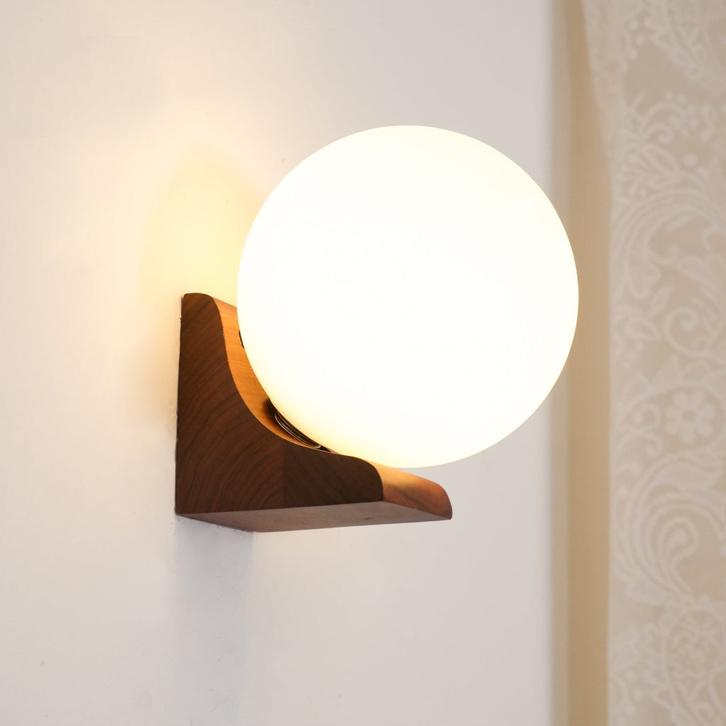 Evelyn Orb Wall Light, Hardwired Wall Sconce, detail 4