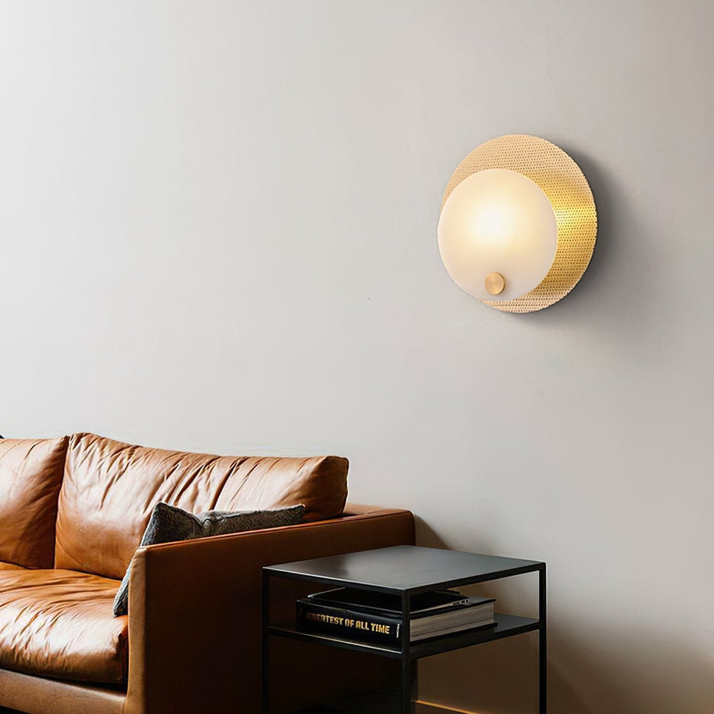 Evelyn Alabaster Wall-mounted Lamp Wall Light, Hardwired Wall Sconce, detail 4