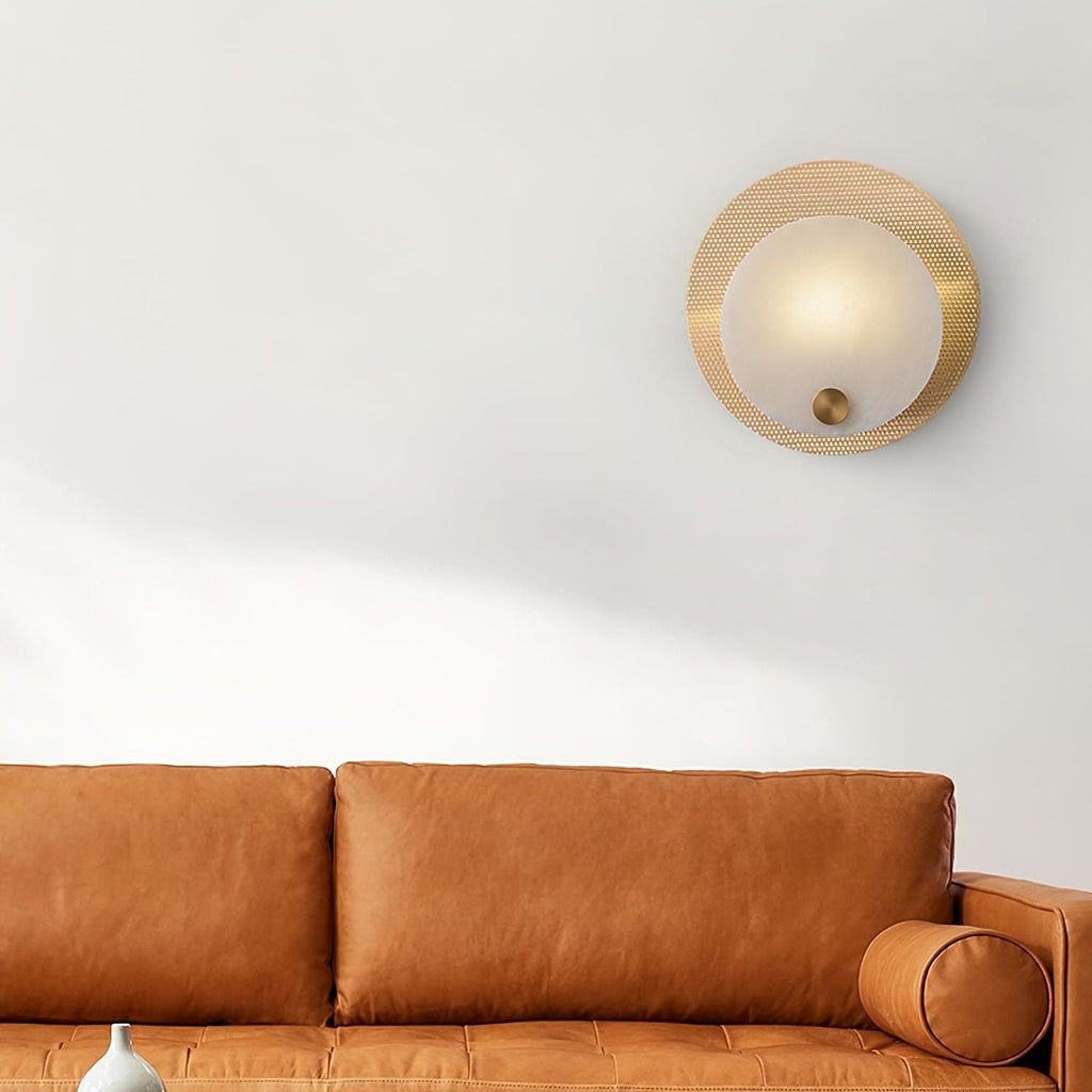 Evelyn Alabaster Wall-mounted Lamp Wall Light, Hardwired Wall Sconce, detail 5