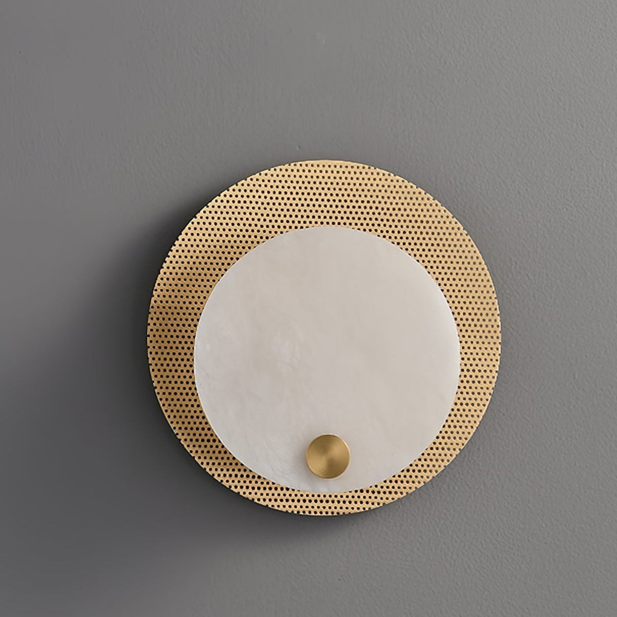 Evelyn Alabaster Wall-mounted Lamp Wall Light, Hardwired Wall Sconce, detail 7