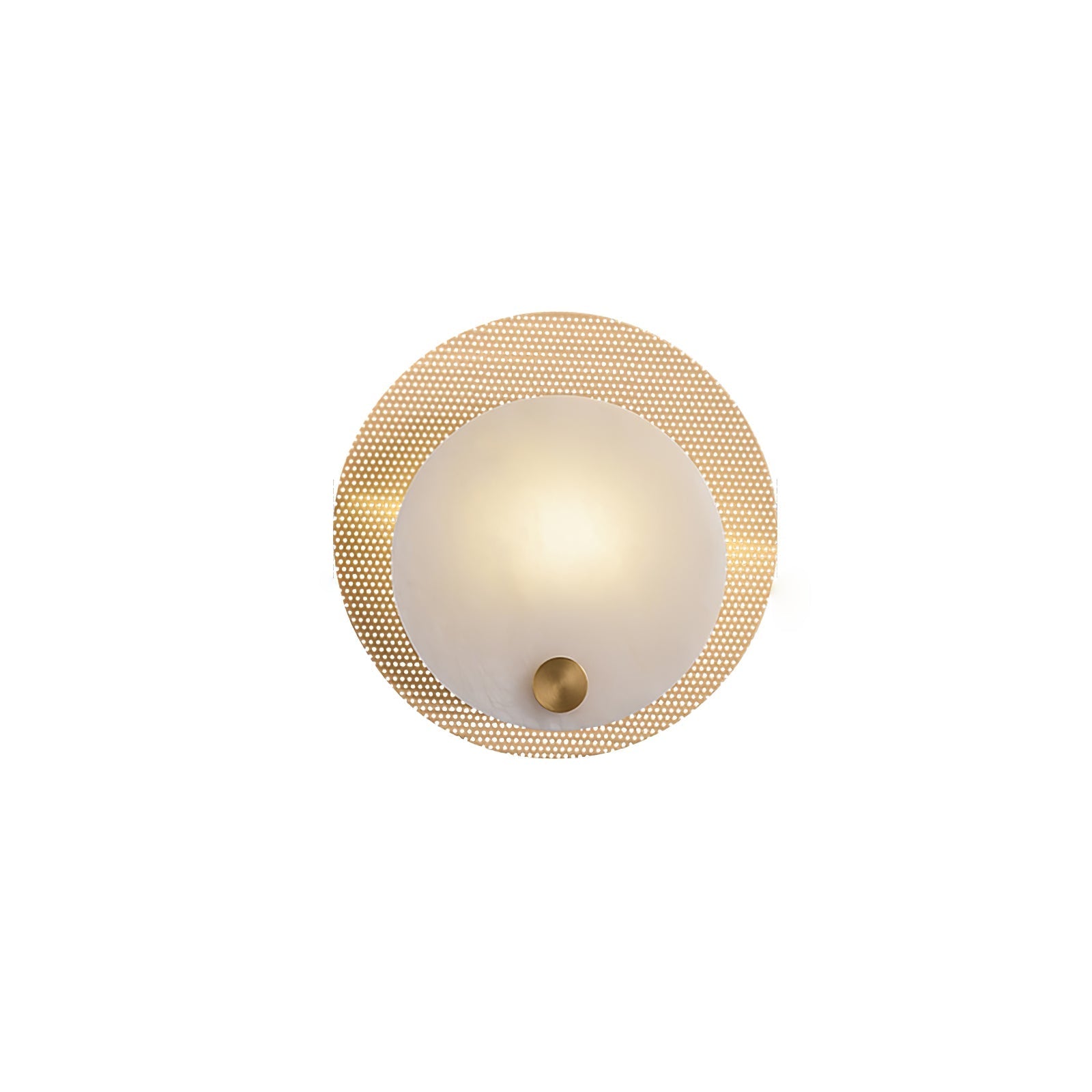 Evelyn Alabaster Wall-mounted Lamp Wall Light, Hardwired Wall Sconce, detail 8