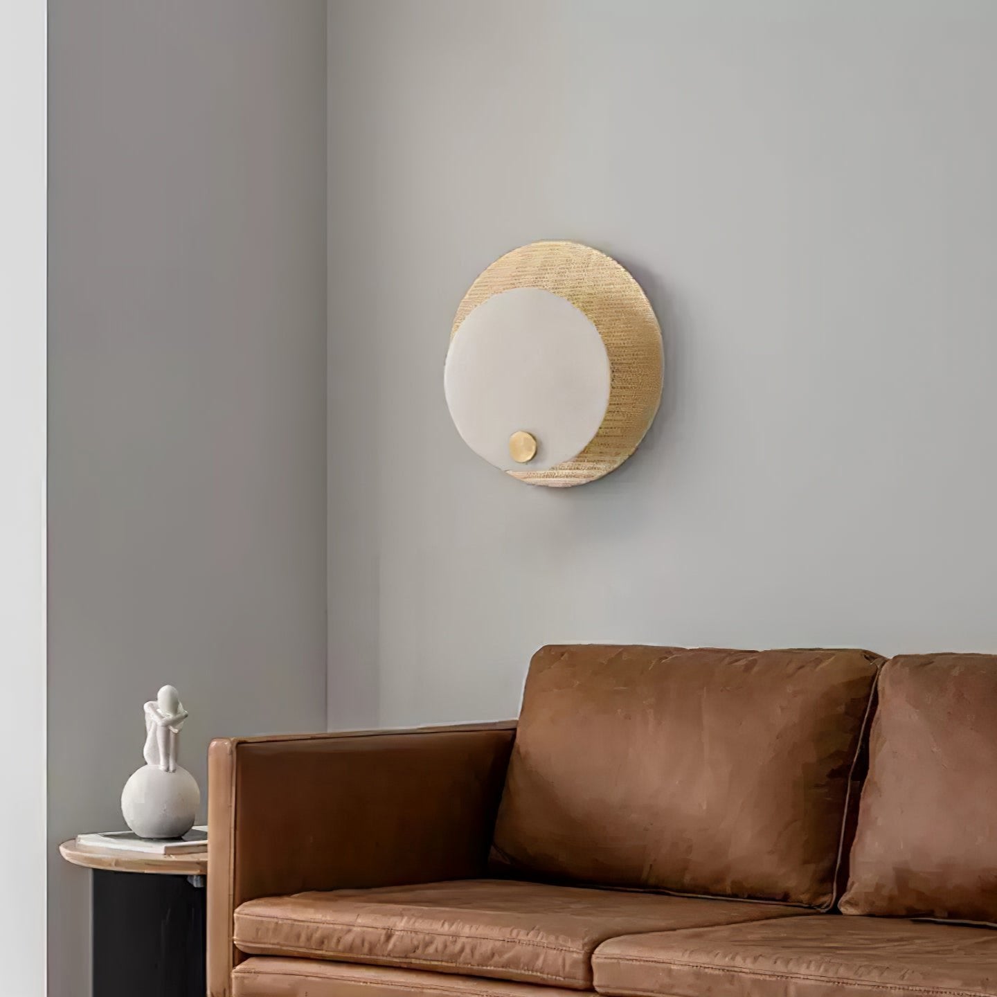 Evelyn Alabaster Wall-mounted Lamp Wall Light, Hardwired Wall Sconce, detail 9