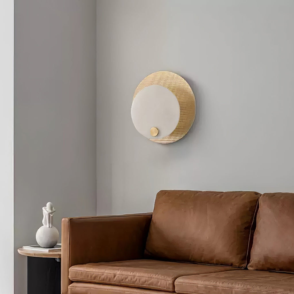 Lumen Alabaster Wall Light, Hardwired Wall Sconce, detail 19