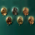 Exclusive Designer Italian Tropical Leaf Wall Fixtures, Wall Sconce, height 45 cm