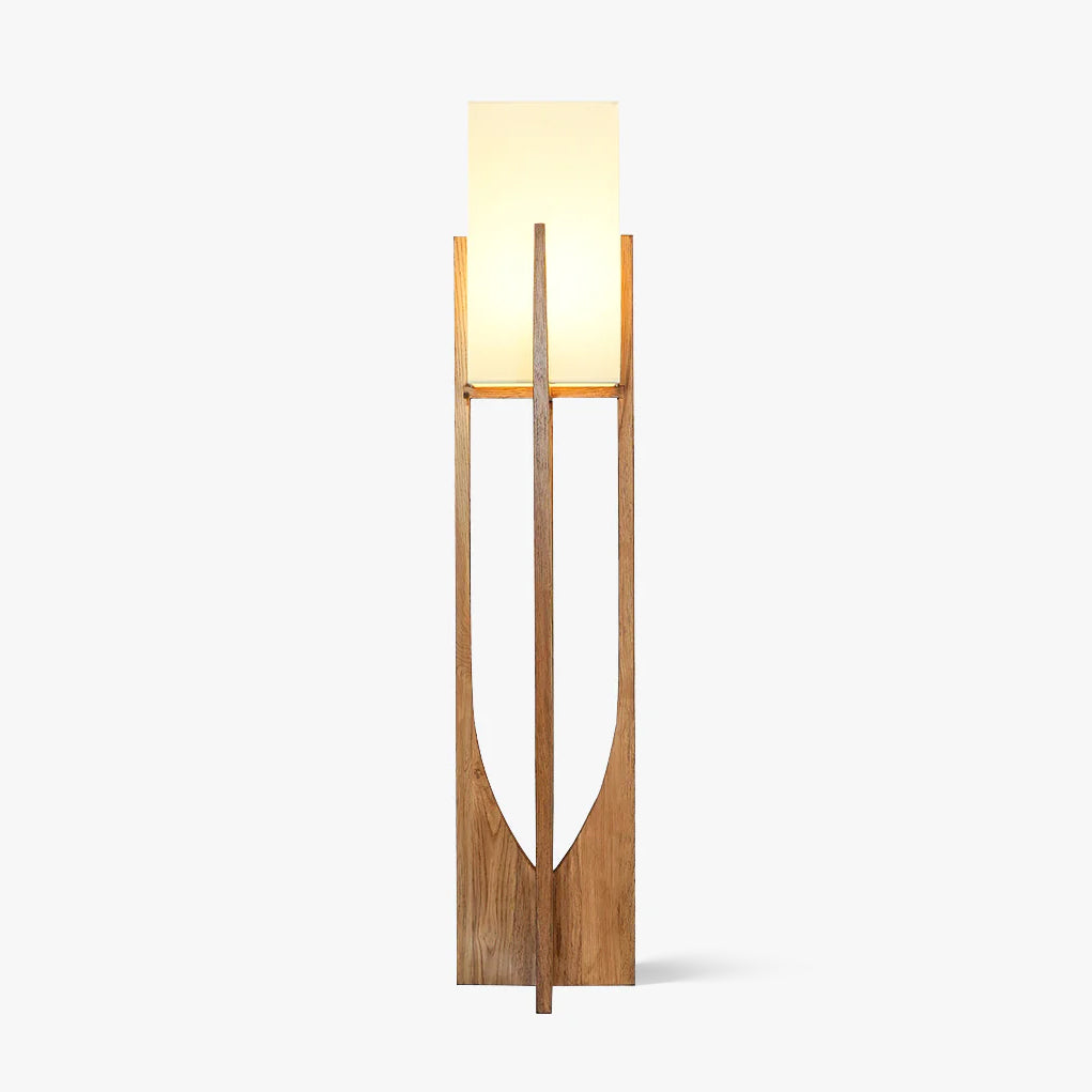 Fairbanks Floor Light, Floor Lamp, Ash wood, L 19 cm x W 19 cm x H 25 cm