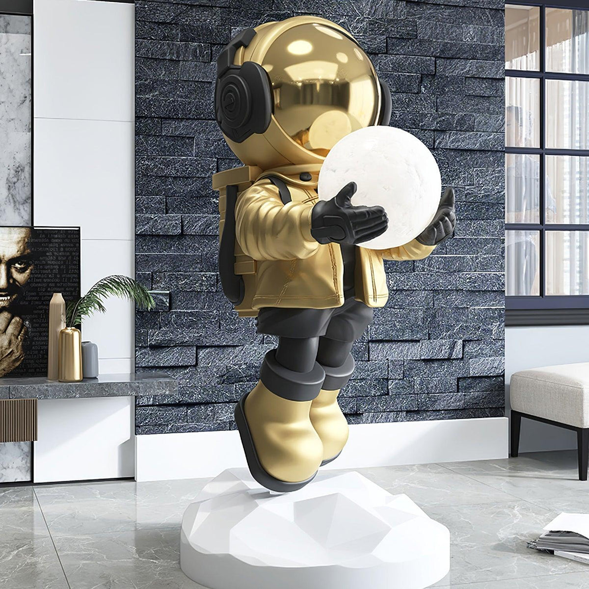 Fantasy Astronaut Built-in Battery Standing Light, Floor Lamp, detail 4