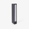 Faro Exterior Post Lamp, Outdoor Wall Light, Aluminum, L 2.4″ x W 3.7″ x H 23.6″