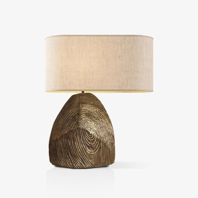 Faro Table Light, Bedside Table Lamp, Resin, Dia 41cm x H 45cm