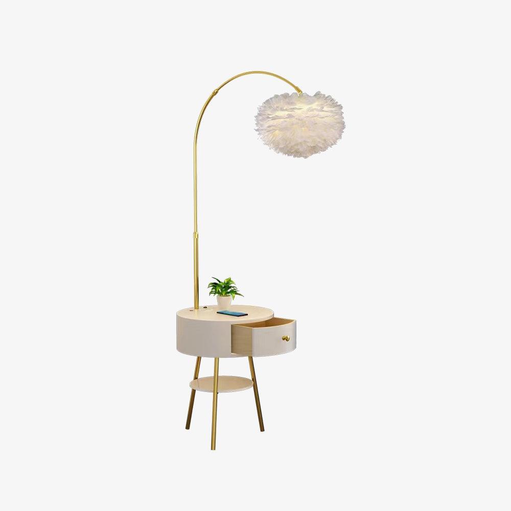 Feather Drawer Floor Light, Floor Lamp, detail 5
