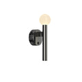 Fedde Wall Light, Bedroom Wall Sconce, Metal, Model A: Dia 10cm x H 28cm
